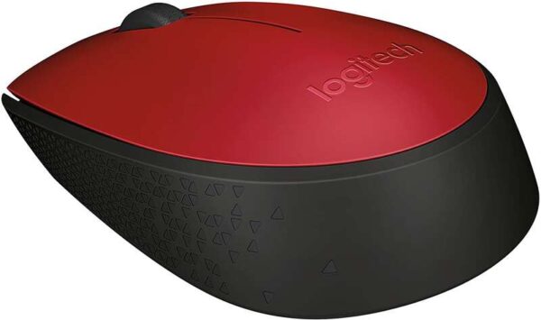 Logitech M171 Raton Inalambrico 1000dpi - 3 Botones - Uso Ambidiestro - Color Rojo - Imagen 2