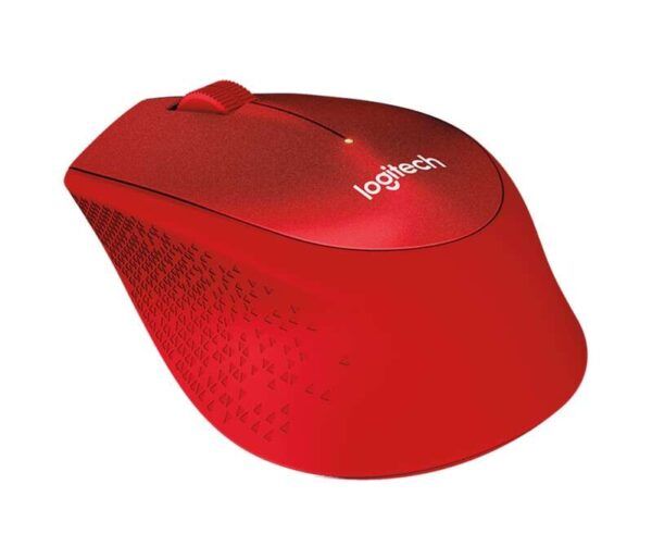 Logitech M330 Silent Plus Raton Inalambrico 1000dpi - Silencioso - 3 Botones - Uso Diestro - Color Rojo - Imagen 2