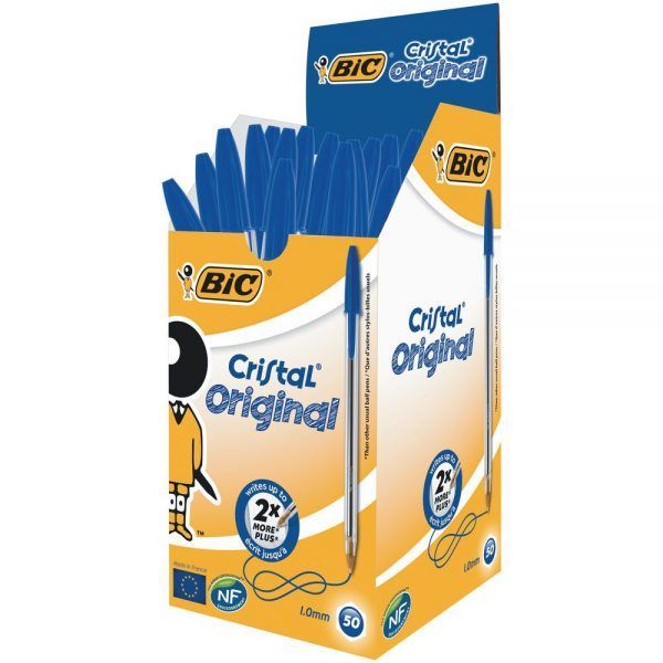 Bic Cristal Original Punta Redonda de 1mm - Azul - Imagen 4