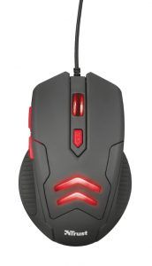 Combo Ratón USB Gaming 3000dpi - Botón selección de velocidad - 6 Botones + Alfombrilla de Ratón - Base Antideslizante - 220x300 mm - Negra - Imagen 4