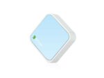 TP-Link Router inalambrico Nano N 300Mbps - 1 EP ETH - 1 EP Micro USB -Antena Interna - Color Blanco/Azul - Imagen 2