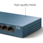 Tp-link Switch Sobremesa 8 Puertos 10/100/1000Mbps - Carcasa de Metal - Tecnologia Verde - Plug & Play - Color Gris - Imagen 4
