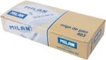Milan 403 Goma de Borrar Gigante - Miga de Pan - Suave Caucho Sintetico - Color Blanco - Imagen 2