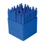Milan P1 Touch Mini Boligrafo de Bola Retractil - Punta Redonda 1mm - Tinta con Base de Aceite - Escritura Suave - Color Azul - Imagen 2