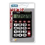 Calculadora de Sobremesa - 10 Dígitos - Teclas Grandes - Tecla Rectificación Entrada de Datos - Color Negro