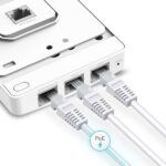 TP-Link Punto de Acceso Inalambrico Omada AC1200 MU-MIMO de Pared -  Ultra fino -  4 Puertos Gigabit Ethernet - Imagen 3