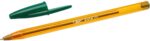 Bic Cristal Original Fine Pack de 4 Boligrafos de Bola - Punta Redonda de 0.8mm - Trazo de 0.30mm - Tinta con Base de Aceite - Translucido - Colores Surtidos - Imagen 2