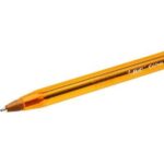 Bic Cristal Original Fine Boligrafo de Bola - Punta Redonda de 0.8mm - Trazo de 0.30mm - Tinta con Base de Aceite - Translucido - Color Negro - Imagen 2
