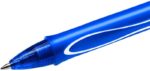 Bic Gel-Ocity Quick Dry Boligrafo de Gel Retractil - Punta Media de 0.7 mm - Tinta de Gel - Anti-Manchas - Secado Ultra Rapido - Color Azul - Imagen 2