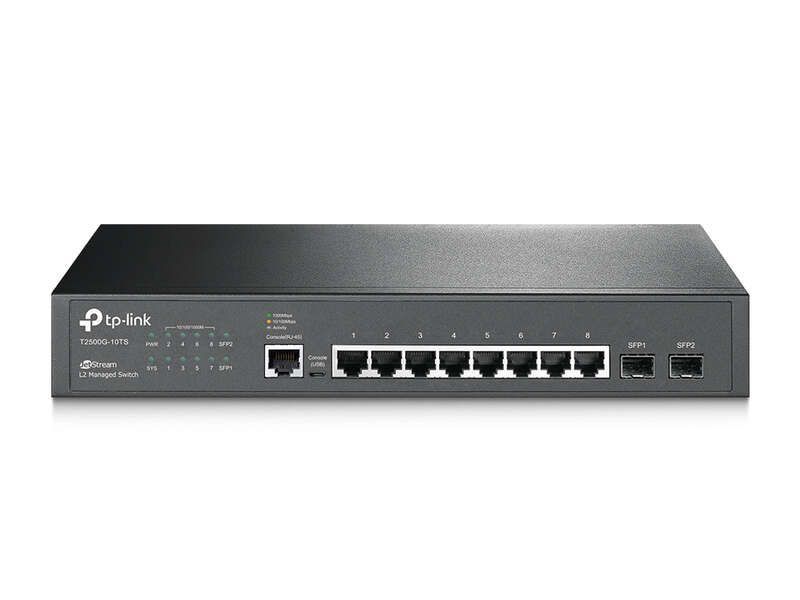 109747_1 TP-Link Switch Gestionable Gigabit L2 JetStream - 8 Puertos con 2 Ranuras SFP - Imagen 1
