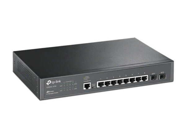 TP-Link Switch Gestionable Gigabit L2 JetStream - 8 Puertos con 2 Ranuras SFP - Imagen 2