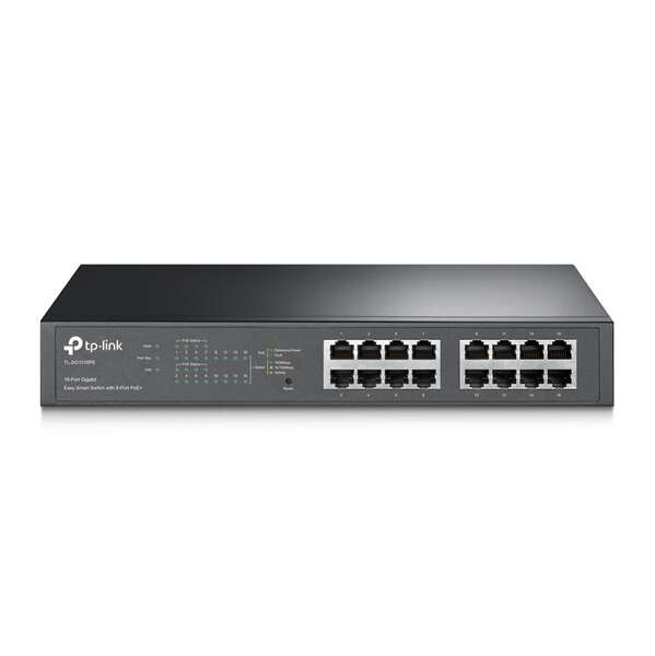 109827_1 TP-Link Switch Easy Smart - 16 Puertos Gigabit con 8 Puertos PoE+ - Imagen 1