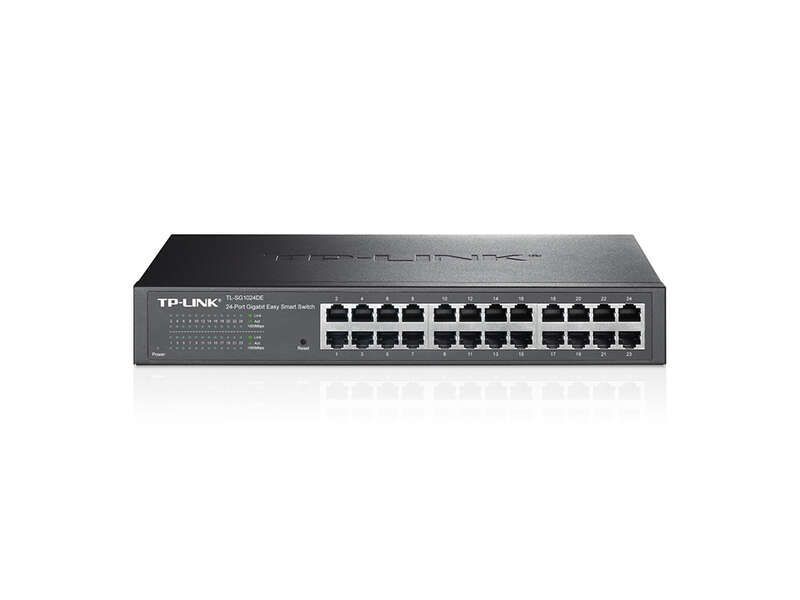 109832_1 TP-Link Switch de 24 Puertos Gigabit Easy Smart - Tecnologia Verde - Plug & Play - Imagen 1