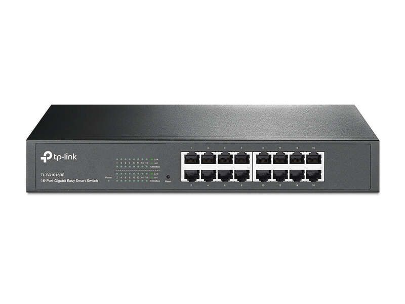 109837_1 TP-Link Switch Easy Smart de 16 Puertos Gigabit - Plug & Play - Tecnologia Verde - Imagen 1