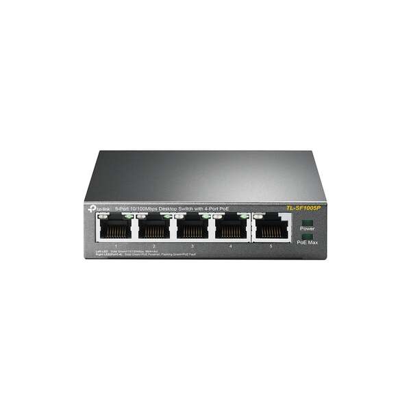 109902_1 TP-Link Switch de Sobremesa - 5 Puertos a 10/100 Mbps PoE - Imagen 1