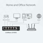 TP-Link Switch Sobremesa - 5 Puertos 10/100/1000Mbps - Tecnologia Verde - Control de Flujo - Plug & Play - Imagen 2