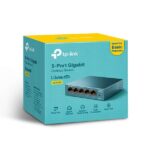 TP-Link Switch Sobremesa - 5 Puertos 10/100/1000Mbps - Tecnologia Verde - Control de Flujo - Plug & Play - Imagen 4