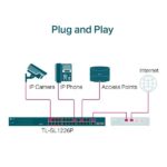 TP-Link Switch 24 Puertos 10/100Mbps + 2 Puertos Gigabit PoE+ - No Gestionable - Modo Aislamiento / Prioridad - Plug & Play - Imagen 3