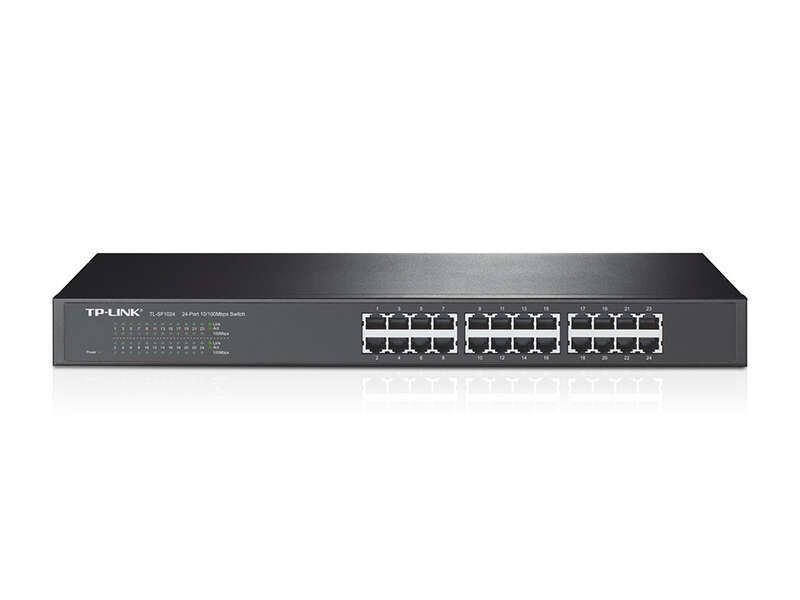 109982_1 TP-Link Switch para Bastidor - 24 Puertos a 10/100 Mbps - Tecnologia Verde - Imagen 1