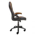 Talius Silla Gaming Cobra - Reposabrazos Fijos - Inclinación Ajustable 3º/18º - Mecanismo Butterfly - Ruedas de Nylon - Pistón de Gas Clase 4 - Base Aluminio - Peso Max. 130kg - Color Negro/Naranja - Imagen 2