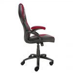 Talius Silla Gaming Cobra - Reposabrazos Fijos - Inclinacion Ajustable 3º/18º - Mecanismo Butterfly - Ruedas de Nylon - Piston de Gas Clase 4 - Base Aluminio - Peso Max. 130kg - Color Negro/Rojo - Imagen 2