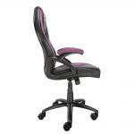 Talius Silla Gaming Cobra - Reposabrazos Fijos - Inclinación Ajustable 3º/18º - Mecanismo Butterfly - Ruedas de Nylon - Pistón de Gas Clase 4 - Base Aluminio - Peso Max. 130kg - Color Negro/Rosa - Imagen 2