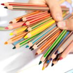 Bic Kids Evolution Stripes Caja de 24 Lapices de Colores surtidos - Fabricados en Resina - Punta Ultraresistente - Mina Pigmentada de 3.20 mm - Imagen 2