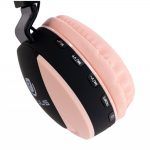 Talius HPH-5006BT Auriculares Bluetooth con Micrófono - Sintonizador FM - Micro SD - Autonomía 4h - Color Rosa - Imagen 3