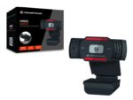 Conceptronic Amdis Webcam Full HD 1080p USB 2.0 - Microfono Integrado - Enfoque Fijo - Angulo de Vision 65º - Cable de 1.50m - Color Negro/Rojo - Imagen 4