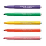 Giotto Turbo Maxi Pack de 24 Rotuladores - Punta Gruesa 5mm - Tinta al Agua - Lavable - Colores Surtidos - Imagen 2