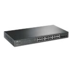 TP-Link Omada Switch Smart Gigabit JetStream - 24 Puertos PoE+ - 4 Ranuras SFP - Montaje en Rack - Imagen 2