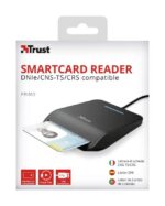 Trust Primo Smartcard Lector de DNI Electronico 3.0 - USB 2.0 - Cable de 1m - Color Negro - Imagen 4
