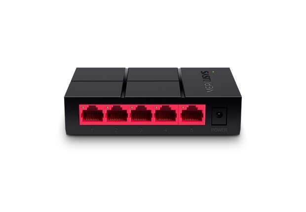 117212_1 Mercusys Switch 5 Puertos Gigabit RJ45 10/100/1000Mbps - Diseño Compacto - Plug & Play - Tecnologia Verde - Imagen 1