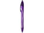 Bic Gel-Ocity Quick Dry Boligrafo Retractil - Punta Media de 0.7mm - Tinta de Gel - Secado Ultra Rapido - No Mancha el Papel - Color Violeta - Imagen 2