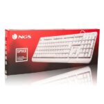 NGS Spike Teclado USB - 12 Teclas Multimedia - Cable de 1.40m - Color Blanco - Imagen 5