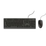 Trust TKM250 Pack USB Teclado 104 Teclas + Raton 3 Botones - Teclas Silenciosas - Resistente a Vertidos - Uso Ambidiestro - Cable de 1.80m - Color Negro - Imagen 4