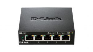 Switch 5 Puertos Gigabit 10/100/1000 Mbps
