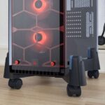 NGS Soporte Movil para CPU - Ajustable hasta 25 cm - Hasta 20 kg - Negro - Imagen 4