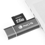 NGS 5 en 1 Mini Lector de Tarjetas USB-C - Micro USB y USB 2.0 - MicroSD y SD - Imagen 5