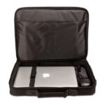 NGS Bureau Pack de Maletin para Portatil 16" + Raton USB 800dpi - Acolchado Interior - 2 Compartimentos y Bolsillo Exterior - Color Negro - Imagen 2