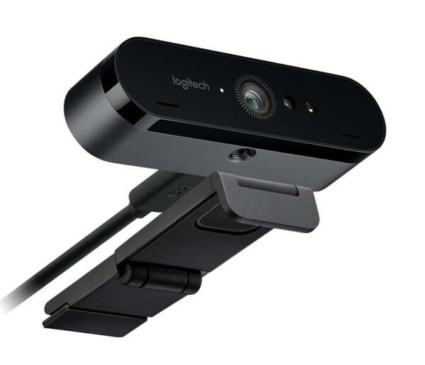 Logitech Brio Webcam 4K Ultra HD - HDR - Grabacion 4K - Zoom Digital 5X - Color Negro - Imagen 3