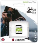 Kingston Tarjeta SDXC 64GB UHS-I Clase 10 100MB/s Canvas Select Plus - Imagen 3