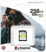 Kingston Tarjeta SDXC 256GB UHS-I Clase 10 100MB/s Canvas Select Plus - Imagen 3