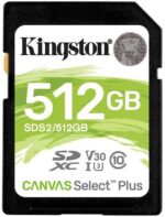 Kingston Tarjeta SDXC 512GB UHS-I Clase 10 100MB/s Canvas Select Plus - Imagen 2