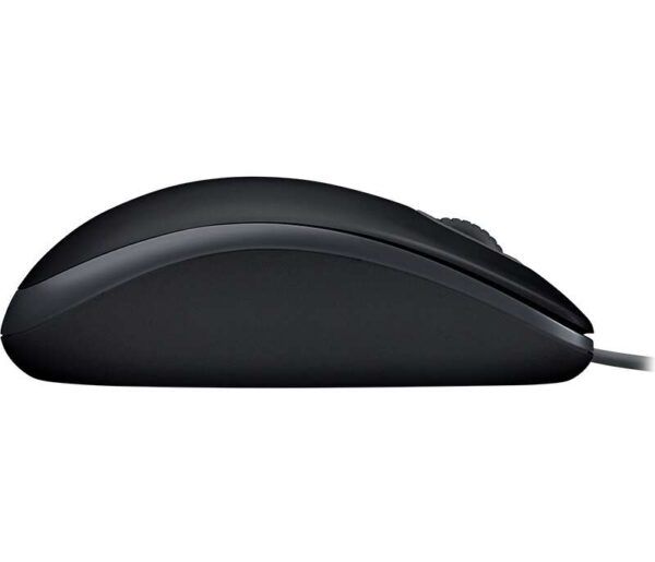 Logitech B110 Silent Raton USB 1000dpi - 3 Botones - Silencioso - Uso Ambidiestro - Cable de 1.80m - Color Negro - Imagen 3