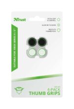Trust Gaming GXT 267 Pack de 4 Grips para Mando Xbox Series X/S - 2 Blancos que Brillan en la Oscuridad y 2 Negros - Imagen 2