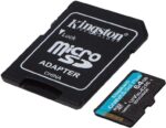 Kingston Tarjeta Micro SDXC 64GB UHS-I U3 V30 Clase 10 170MB/s Canvas Go Plus con Adaptador - Imagen 2