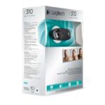 Logitech C310 Webcam HD 720p - 5Mpx - USB 2.0 - Micrófono Integrado - Angulo de Visión 60º - Enfoque Fijo - Cable de 1.50 - Color Negro - Imagen 3