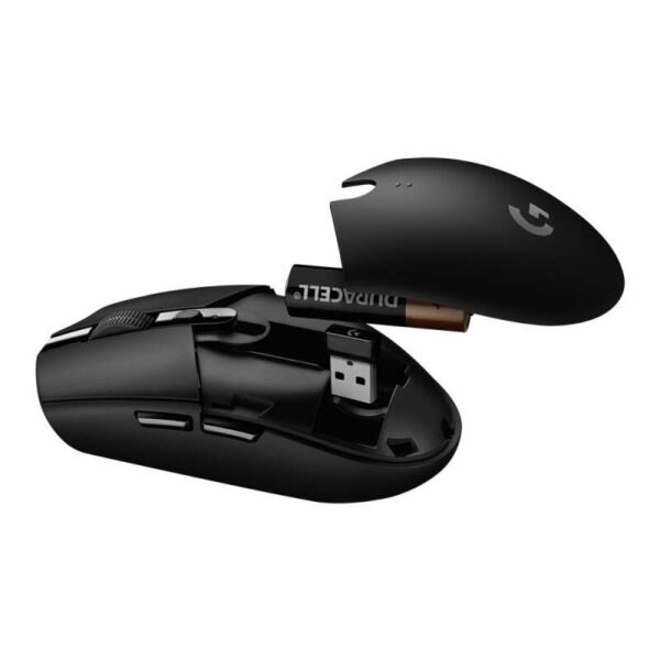 Logitech G305 Lightspeed Raton Inalambrico USB 12000dpi - 5 Botones Programables - Uso Diestro - Color Negro - Imagen 4