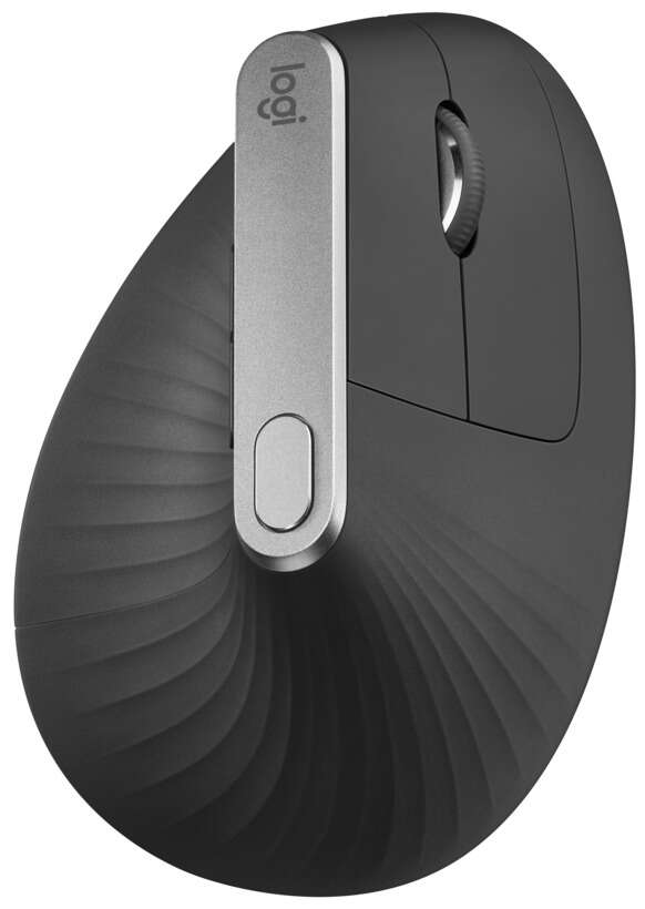 124473_1 Logitech MX Vertical Raton Ergonomico Avanzado 4000dpi - Angulo Vertical de 57º - 4 Botones Programables - Uso Diestro - Color Negro - Imagen 1